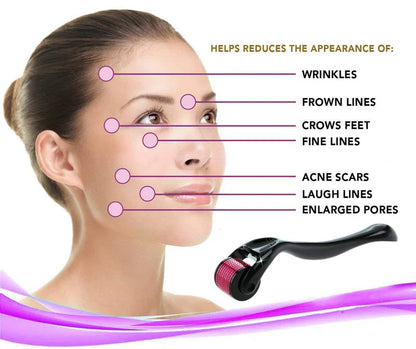 Glow Up Kit  4-in-1  | Jade Roller, Gua Sha, Derma Roller & Ice Roller - Zafiee Mart