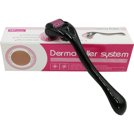 Flawless Hair Growth Kit – 3-in-1 Derma Roller, Scalp Massage Brush & Oil Applicator - Zafiee Mart
