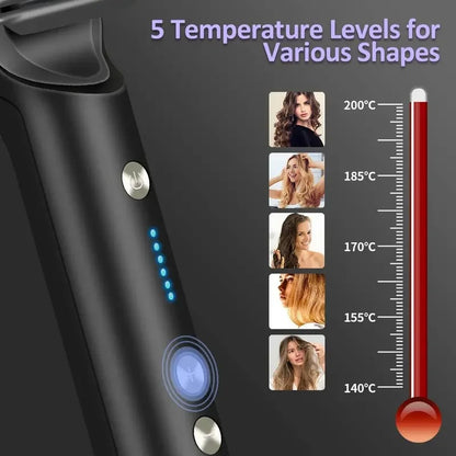 Professional Electric Hair Straightening Brush – Fast & Damage-Free Styling - Zafiee Mart