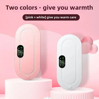 Electric Heating Belt for Period Cramps – Vibrating & Adjustable for Instant Relief - Zafiee Mart