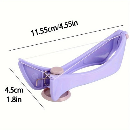 SLIQUE  Women’s Facial Hair Defeatherer – Eyebrow & Cheek Threading Tool - Zafiee Mart
