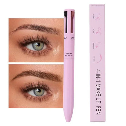 4-in-1 Beauty Pen – Eyeliner, Lip Liner, Brow & Contour Pencil - Zafiee Mart