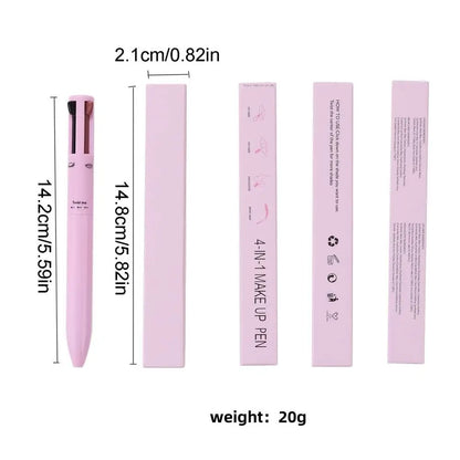 4-in-1 Beauty Pen – Eyeliner, Lip Liner, Brow & Contour Pencil - Zafiee Mart